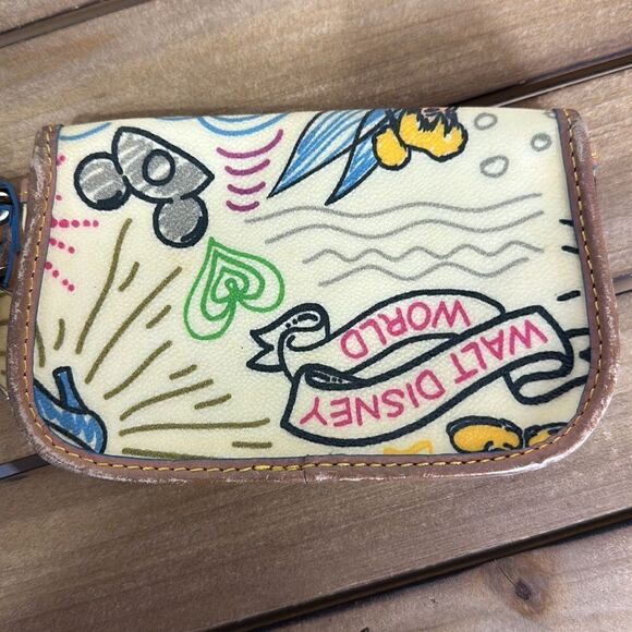 WALT DISNEY WORLD DISNEYLAND Dooney & Bourke Wristlet - Picture 3 of 12